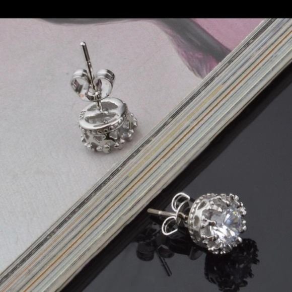 New 925 Sterling Silver  Stud Earrings, beautiful Earrings, cute Earrings - Picture 7 of 7